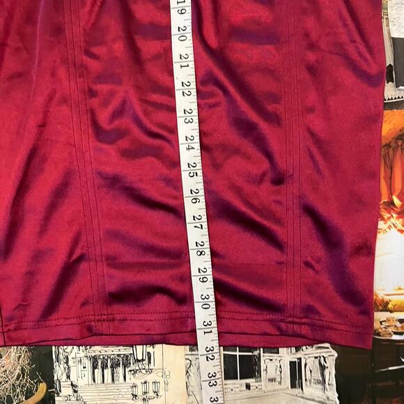 Entry Womens Red Body Con Midi Dress - Picture 6 of 8